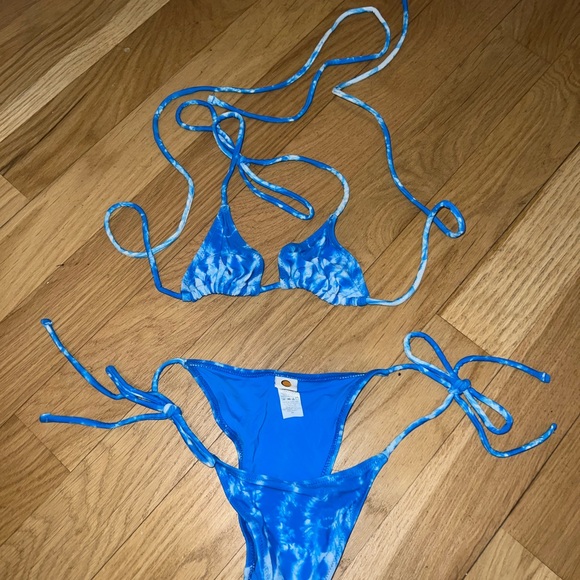 TROPIC OF C Praia Bikini Set  - Mystic Blue - Picture 4 of 4